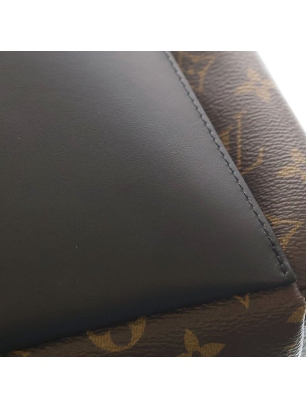 Louis Vuitton Monogram Macassar Discovery Leather Backpack Brown - Picture 6 of 7